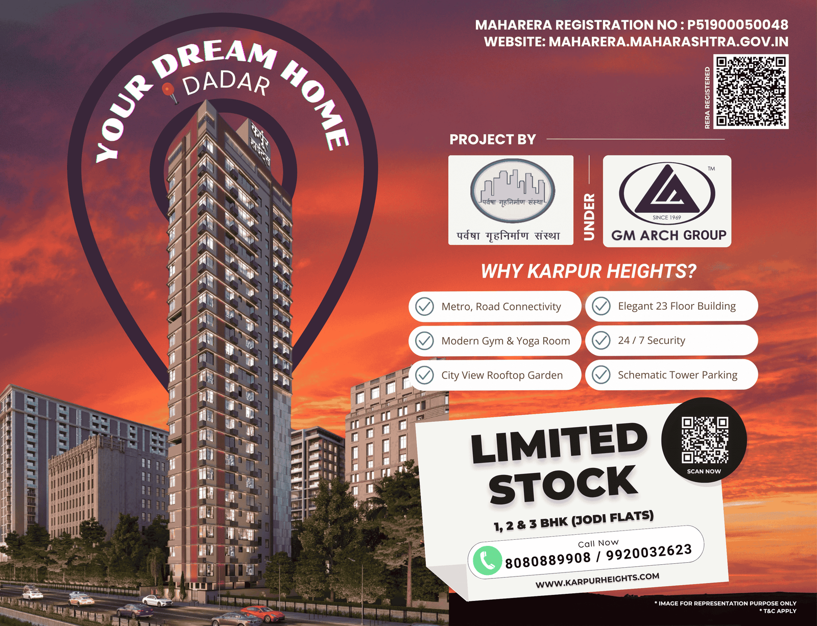 Karpur Heights Residential Tower Exterior